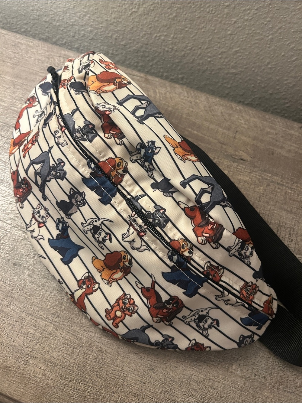 Disney dogs fanny pack